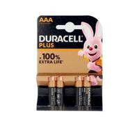 Batterijen DURACELL Plus LR03 (4 uds)