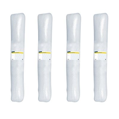 4x Noppenfolie/bubbeltjesfolie op rol 5 meter x 120 cm