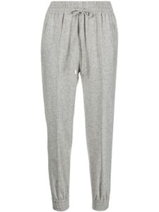 Ermanno Scervino pantalon de jogging à taille haute - Gris