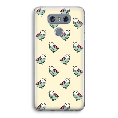 Vogeltjes: LG G6 Transparant Hoesje