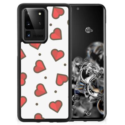 Samsung Galaxy S20 Ultra Bumper Case Hearts