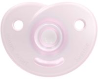 Set van 2 fopspenen voor pasgeborene van Philips AVENT Soothie C 1/2 ur zachtroze + framboosroze - thumbnail