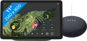 Google Pixel Tablet 256GB Wifi Grijs + Nest Mini Grijs