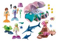 Playmobil 70095 Nachtlamp in schelp met meerminnen - thumbnail