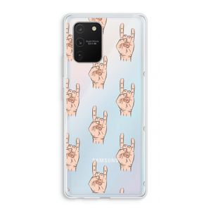 Rock: Samsung Galaxy S10 Lite Transparant Hoesje
