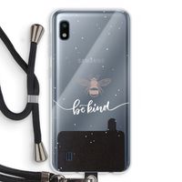 Be(e) kind: Samsung Galaxy A10 Transparant Hoesje met koord