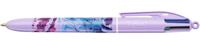 BIC Colours Hydro Purple 4-kleurenbalpen, medium