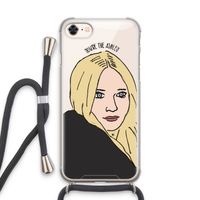 Ashley: iPhone 8 Transparant Hoesje met koord Ashley: iPhone 8 Transparant Hoesje met koord