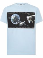 Molo t-shirt World Wide Web en coton biologique - Bleu