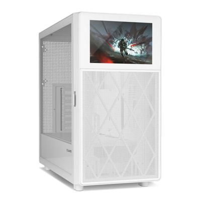 ATX Semi-toren BehuizingNox-Xtreme NXHUMMERBIOSW Wit
