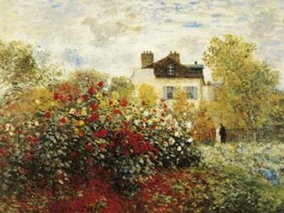 Kunstdruk Claude Monet - The Artist&apos;s Garden 80x60cm