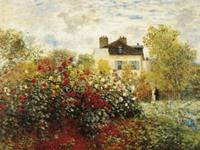 Kunstdruk Claude Monet - The Artist&apos;s Garden 80x60cm