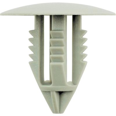 KS Tools 420.5806 Verbindingsclip voor bumper, grijs voor Volvo, verpakking van 50 stuks