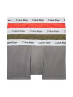 Calvin Klein - 3p Low Rise Trunk - Cotton Stretch - 6GL, Maat:S