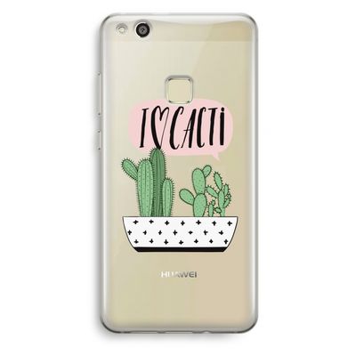 I love cacti: Huawei Ascend P10 Lite Transparant Hoesje