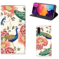 Smartphone hoesje voor Samsung Galaxy A50 Pink Peacock