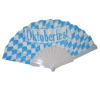 Beierse waaier Oktoberfest verkleed accessoire - thumbnail