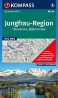 Wandelkaart 84 Jungfrau-Region | Kompass