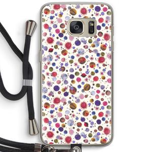 Planets Space: Samsung Galaxy S7 Transparant Hoesje met koord