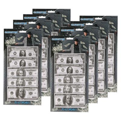 800x Speelgoed geld nep dollars van papier