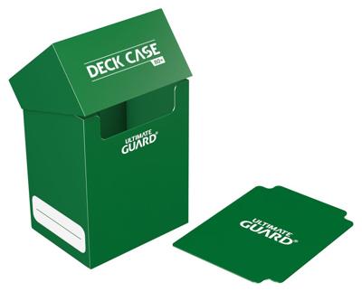 Ultimate Guard Deck Case 80+ Standard Size Green set van 4 stuks