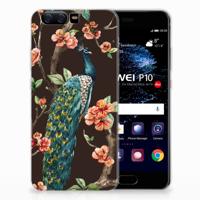 Huawei P10 | TPU Hoesje | Pauw met Bloemen