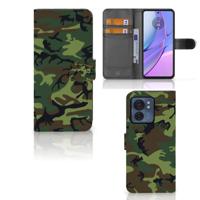 Motorola Edge 40 | Telefoon Hoesje | Army Dark