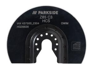 PARKSIDE Accessoires voor multifunctioneel gereedschap (HCS segmentzaagblad Z85)