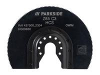 PARKSIDE Accessoires voor multifunctioneel gereedschap (HCS segmentzaagblad Z85)