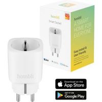 Hombli Smart Socket EU smart plug Wit 3680 W