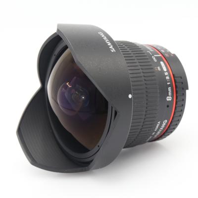 Samyang 8mm f/3.5 Fisheye CS II Nikon F occasion