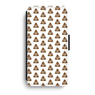 Poop emoji: iPhone XR Flip Hoesje
