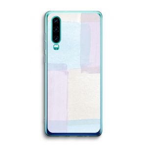 Square pastel: Huawei P30 Transparant Hoesje