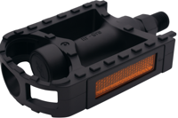 Edge Pedaalset mtb eco kunststof - zwart