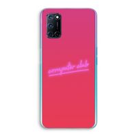 Vice Glow: Oppo A52 Transparant Hoesje