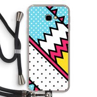 Pop Art #2: Samsung Galaxy J4 Plus Transparant Hoesje met koord