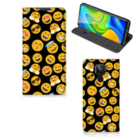 Xiaomi Redmi Note 9 Hoesje met Magneet Emoji