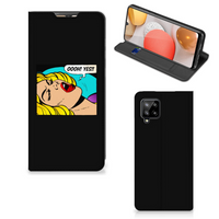 Samsung Galaxy A42 Hippe Standcase Popart Oh Yes - thumbnail