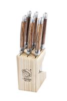 Laguiole Style de Vie Steakmessen Premium Line Wood - 6 stuks - thumbnail