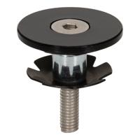 Elvedes balhoofdplug met vlakke bovenkant voor 1 1/8" metalen vorkbuis