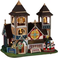Lemax christmas chimes bewegende kerk 2022