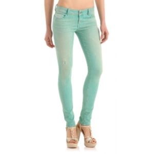 STARLET SKINNY LIGHT Fruit Dr. Ermer Patch - Guess - Jeans - Groen