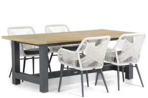 Lifestyle Advance/San Francisco 200 cm dining tuinset 5-delig