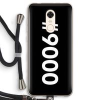 #9000: Xiaomi Redmi 5 Transparant Hoesje met koord