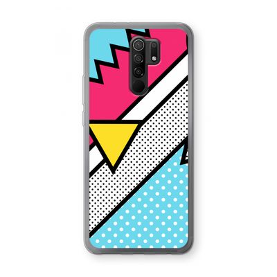 Pop Art #3: Xiaomi Redmi 9 Transparant Hoesje
