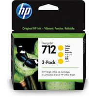 HP 712 Origineel Geel 3 stuk(s)