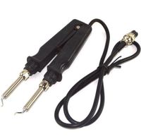 Double Soldering Iron Tweezers 902 Handle Pliers Electric Soldering Iron Clip Soldering Station Accessoires(902)