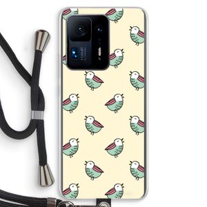 Vogeltjes: Xiaomi Mi Mix 4 Transparant Hoesje met koord
