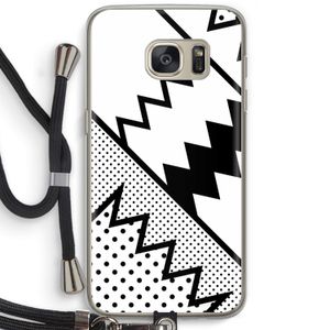 Pop Art #5: Samsung Galaxy S7 Transparant Hoesje met koord