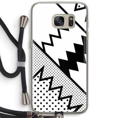 Pop Art #5: Samsung Galaxy S7 Transparant Hoesje met koord